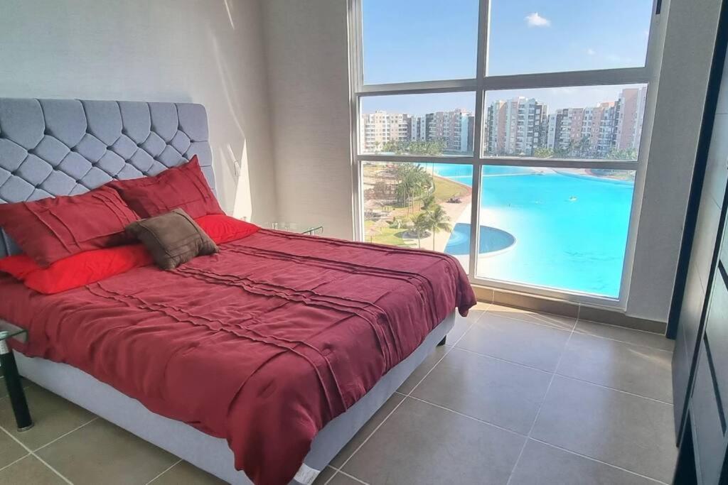 קנקון Departamento Con Laguna Artificial מראה חיצוני תמונה