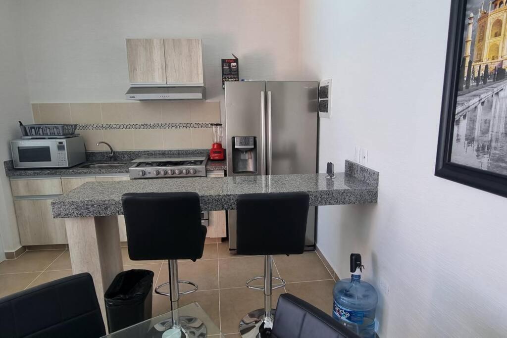קנקון Departamento Con Laguna Artificial מראה חיצוני תמונה