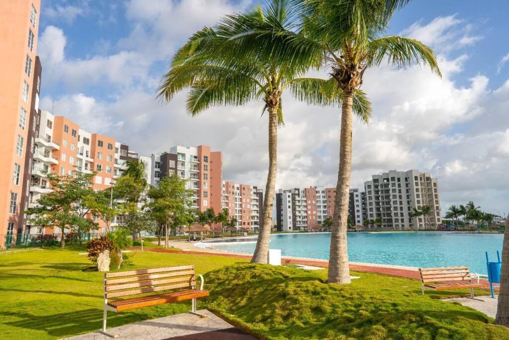 קנקון Departamento Con Laguna Artificial מראה חיצוני תמונה